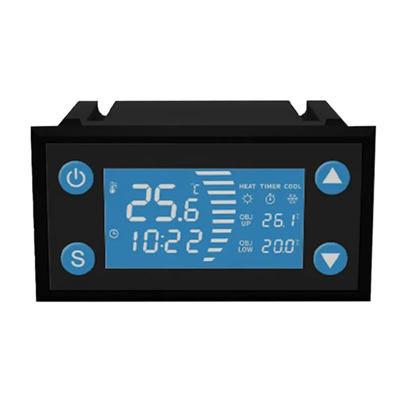 W-1213 AC 110-220V termostato intelligente con Timer calore freddo per incubatore acquario regolatore di temperatura della serra Display LCD