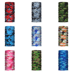 Customized Logo Summer Camouflage Cycling Face Mask One Size Fits All Outdoor Multi Functional <b>Neck</b> <b>Warmer</b> Sports Headscarf - Product Image 3