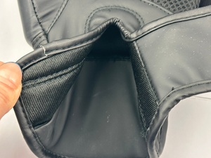 Gants de boxe en cuir PU noir, légers, pour l'entraînement, logo personnalisé, unisexe, arts martiaux, gants de frappe - Product Image 4