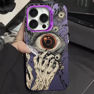 Funda para Teléfono con Diseño de Ojo de Diablo para Xiaomi Redmi <span class=keywords><strong>Note</strong></span> 14 13 12 12S 11 <span class=keywords><strong>11S</strong></span> 10 10S 9 9S Pro Plus 4G <span class=keywords><strong>5G</strong></span> - Product Image 2