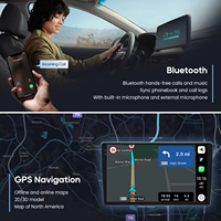 Autoradio Android universel 9 pouces 8+256 Go Carplay Android Auto Lecteur multimédia intelligent pour voiture avec écran tactile