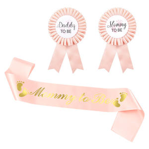 Écharpe de révélation de sexe pour future maman, cadeaux et décorations pour fête de baby shower, <span class=keywords><strong>annonce</strong></span> de <span class=keywords><strong>grossesse</strong></span> - Product Image 2