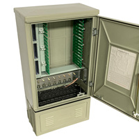 Gabinete de Fibra Óptica SMC para Exteriores, Impermeable, Gabinete de Conexión Cruzada de Fibra FTTH, Gabinete de Calle, Caja de Distribución de Fibra de 144-288 Núcleos