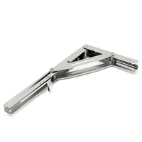 Support de table pliable en acier inoxydable 316 pour bateau marin, capacité de charge de 250 kg, 305 x 165 mm, matériel marin fiable et durable