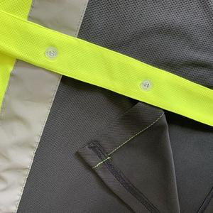 Hot bán 100% polyester Hi VIS mùa thu dài tay áo phản quang an toàn Áo sơ mi - Product Image 3