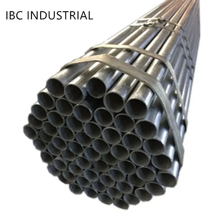 1/2 inch seamless erw carbon galvanized round steel weld tube