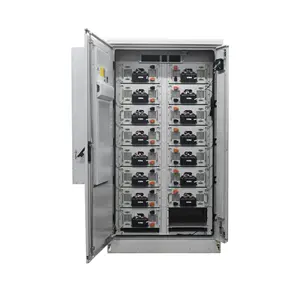 100 kW/215 kWH industrieller kommerzieller Energiespeicher-Containerschrank Lifepo4 Windkühlbatterien