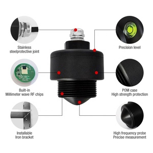 Misuratore di livello del fiume Radar POM/lega di alluminio/sensore di livello dell'acqua in acciaio inossidabile 76 ~ 81GHz misuratore di frequenza per la misurazione - Product Image 6