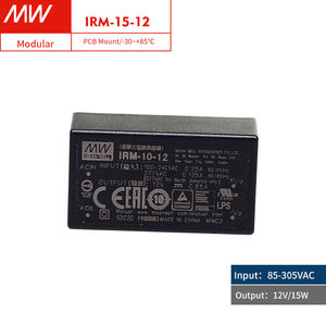 Mean Well <span class=keywords><strong>IRM</strong></span> 2-60W Modules d'alimentation isolés 85-305VAC Entrée simple 3.3-24V Taille compacte Protection fiable Médical industriel - Product Image 2