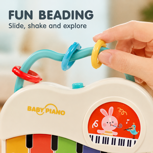 Jouet musical pour bébé, piano à capteur tactile, clavier sensoriel, apprentissage précoce, portable, pour nourrissons et tout-petits - Product Image 5