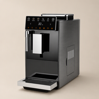 Machine à café expresso professionnelle entièrement automatique 19 bars, du grain à la tasse, électrique, écran tactile, pour la maison et le bureau