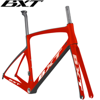 Cadre de vélo de route en fibre de carbone BXT, frein V, Di2/mécanique, chinois, original, vente en gros, OEM, frein à jante aérodynamique, cadres de vélos de route