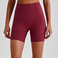 Shorts de yoga sculptants 2026 effet seconde peau sans coutures pour le cyclisme, la randonnée et les activités sportives