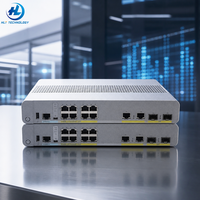 Switch Gestionado Gigabit Ethernet de 8 Puertos 1200-8FP-2G con PoE+ Completo, Presupuesto de PoE de 120W y 2 Puertos SFP de 1G para Uplink de Alta Potencia
