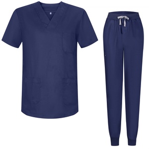 Blouse chirurgicale à manches courtes pour femmes, idéale pour les salons de beauté et les médecins en service - Product Image 5