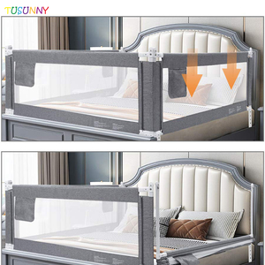 <span class=keywords><strong>Barrera</strong></span> de Seguridad Plegable Portátil para Cuna, <span class=keywords><strong>Barrera</strong></span> de <span class=keywords><strong>Cama</strong></span> para Bebés, Protector Infantil para Niños Pequeños - Product Image 3