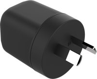 Cargador Rápido GaN de 20W con Puerto C, Cargador de Teléfono Móvil USB, Pequeño Electrodoméstico con LED, Enchufe AU/EU/US/UK a Elegir