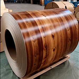 Rollos de acero recubiertos impresos 0,14mm calibre de espesor 3D grano de madera <span class=keywords><strong>ppgi</strong></span> bobinas precio 2023 - Product Image 6