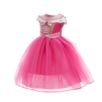 Robe de soirée formelle pour bébés filles, style princesse bouffante, broderie de sequins, idéale pour mariage, banquet et fête d'anniversaire - Grande Vente