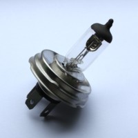 Bombillas Halógenas Incandescentes Clásicas H4 de Alta Potencia P45T para Automóviles Todoterreno de 12V, 100/90W, Bajo Precio, con Base Metálica