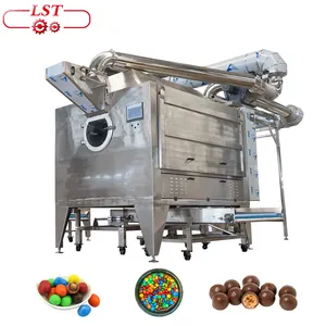 LST factory Outlet used in the factory rotary drum mm chocolate nut making machine