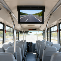 Écran LCD TV pour bus OSK 18,5 pouces, moniteur de plafond rabattable 19 pouces, écran pour autocar 12V/24V, moniteur de voiture pour autocars