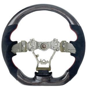 Volante Deportivo Personalizado de Fibra de Carbono con Luces LED para <span class=keywords><strong>Subaru</strong></span> Legacy/BRZ/<span class=keywords><strong>Impreza</strong></span>/<span class=keywords><strong>WRX</strong></span> <span class=keywords><strong>STI</strong></span>/Forester 2016 2017 <span class=keywords><strong>2018</strong></span> 2019 2020 - Product Image 3