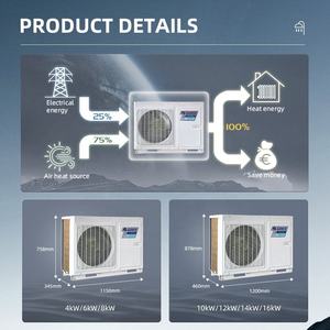 Bomba de Calor R290 ERP A+++ con WIFI para <span class=keywords><strong>ACS</strong></span>, Calefacción y Refrigeración, Bomba de Calor de Aire a Agua con Inversor de CC de Bajo Ruido para Uso Doméstico y Comercial - Product Image 5