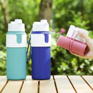 Botella de Agua Deportiva para Exteriores, Gran Capacidad, Portátil y Plegable, para Beber Directamente, con Logotipo Personalizado Impreso, Taza y Vaso de Regalo - Product Image 3