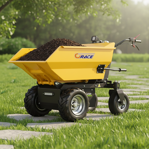 Chariot pliable à roues mini, livraison gratuite, promotion, certifié EPA CE EUR5, idéal pour la récolte en serre - Product Image 1