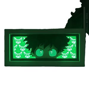 Dernière vente chaude au Japon My Hren Academy Paper Lamps Anime Paper Carving Lamp Cut Paper Lamp Japanese <span class=keywords><strong>Manga</strong></span> Light Box - Product Image 2