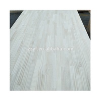 Tablón de pino articulado con el dedo superior/Junta de dedo de pino Pisadas de escalera de madera/Panel pegado con borde de pino 12mm 17mm 18mm de fábrica