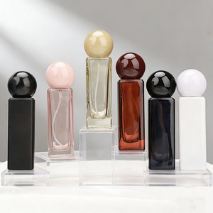 Wholesale 30ml Luxury Square Empty Rectangle <b>Perfume</b> Spray <b>Bottle</b> Glass <b>Perfume</b> <b>Bottle</b> Multi-color Cosmetic Packaging <b>Bottle</b> - Product Image 5