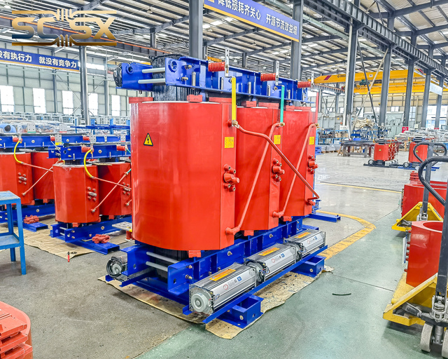 Three Phase Cast Resin 100kVA Dry Type Power Transformer with Air Natural/Air Forced Cooling CE Certified 240V Input