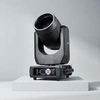Mini Luz Móvil de Haz de 350W 380W con Anillo RGB, Control DMX512, Clasificación IP20, 90 CRI, Luz de Escenario
