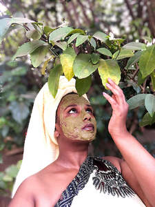 フェイスケアオーガニックカシルパウダーバルクナチュラル100ピュアゴビツリーリーフエキス化粧品材料カシルパウダー - Product Image 5