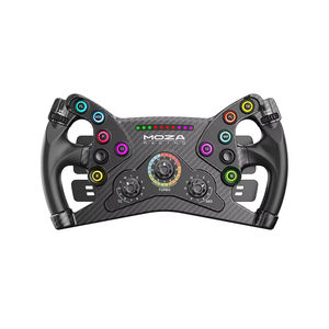 <span class=keywords><strong>Volante</strong></span> de Gaming <span class=keywords><strong>MOZA</strong></span> Racing KS de 300 mm Estilo Mariposa para PC con Botones RGB Programables de Recorrido Corto - Product Image 1