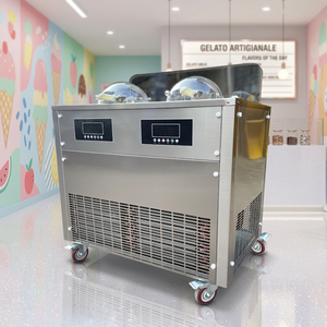 Machine à mini-gelato italienne Moxin, <span class=keywords><strong>vente</strong></span> chaude, machine à crème glacée dure commerciale avec écran LCD numérique - Product Image 3