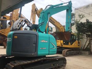 Excavatrice Kobelco SK125SR Engin de terrassement hydraulique sur chenilles d'occasion Équipement lourd Pelle à chenilles Seconde main En stock - Product Image 2