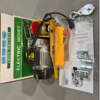 100% moteur en cuivre 220V 60HZ 1phase Mini palan électrique à câble PA1000KG12M 20M 30M