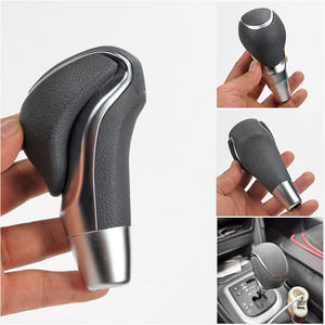 Pomo de cambio de marchas automático Peugeot Citroen 96775829ZE, cuero PU ergonómico para 307 408 308 301 C4 C5 - Product Image 4