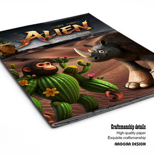 Libro <span class=keywords><strong>da</strong></span> <span class=keywords><strong>Colorare</strong></span> World of Warcraft, Bestseller, Divertimento per Bambini, Libro <span class=keywords><strong>da</strong></span> <span class=keywords><strong>Colorare</strong></span> Astratto con <span class=keywords><strong>Alieni</strong></span>, Stampa e Personalizzazione all'Ingrosso - Product Image 2