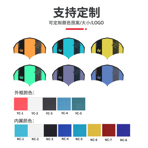 Cometa Inflable Acuática de 4, 5 y 6 Metros Cuadrados con Alas de Nailon para Surf y Uso en Resorts - Product Image 3