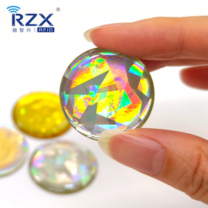 Lập trình ntag 215 <span class=keywords><strong>chip</strong></span> 504 byte RFID NFC chống kim loại mini tag Nhãn dán nhãn RFID trên kim loại mini tag Sticker - Product Image 5