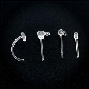 Plastic <b>Earring</b> <b>Posts</b> Transparent Resin Mixed Shapes For <b>Earring</b> Making Jewelry Findings Components - Product Image 1