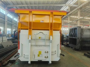 Station de transfert de déchets diesel, nouvelle station de compression des ordures, solution tout-en-un, station de compression des ordures mobile de 12 m³ - Product Image 2