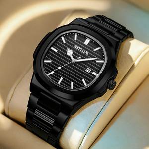 Reloj de Pulsera para Hombre, Resistente al Agua, de Acero Inoxidable, con Movimiento de Cuarzo, Función Luminosa, Venta al Por Mayor OEM - Product Image 3