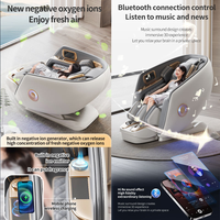 Silla de Masaje de Gravedad Cero VCT-901C para el Hogar, con Riel SL 3D, Masaje con Bolsas de Aire, Calefacción, Control por Voz Bluetooth y Certificación CE