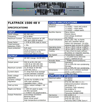 Eltek-Módulo rectificador de montaje en estante, 241114.100 FLATPACK 1500 48V 230VAC, inversor rectificador de Telecomunicaciones