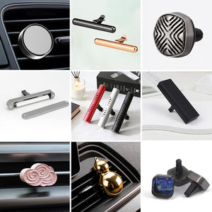 Diffuseur d'air pour <span class=keywords><strong>voiture</strong></span> en métal, éliminateur d'odeurs, parfum longue durée, accessoires auto, huiles essentielles, motif nuages porte-bonheur - Product Image 4